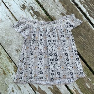 American Eagle Off the Shoulder Top Small